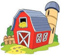 Farm barn clip art clipart clipartcow 3